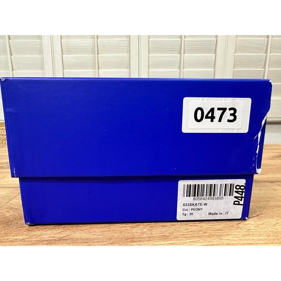 P448 S23 Skate High Top Sneakers Shoes Peony (White) Size 5/5.5 US 35 EU NIB - Picture 12 of 13